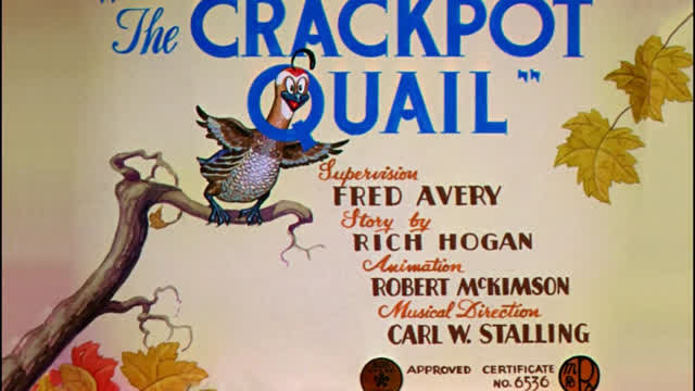The Crackpot Quail (1941)