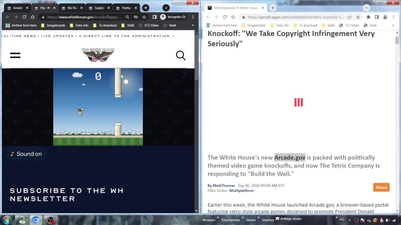 VNS: Just The News – Real Gamers Don't Play Games (September 9, 2026: Part 1)