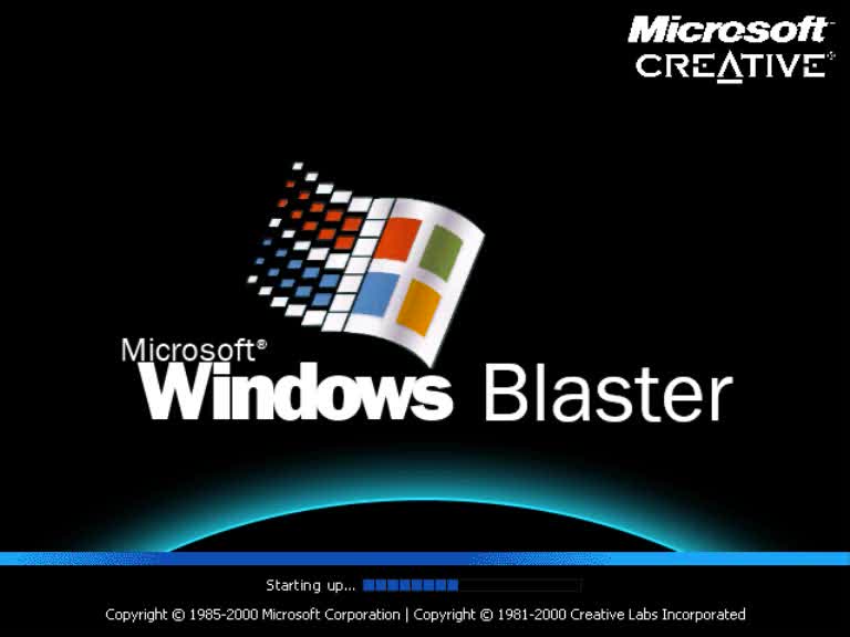 Windows Blaster Startup and Shutdown Sounds