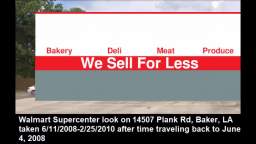 how Walmart Supercenter will look like on 14507 Plank Rd, Baker LA after time traveling