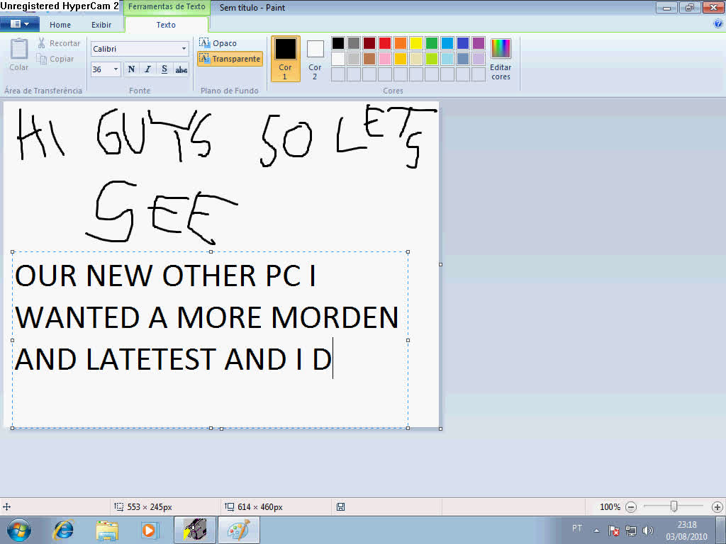 MY OTHER NEW PC [sorry i broked my xp]