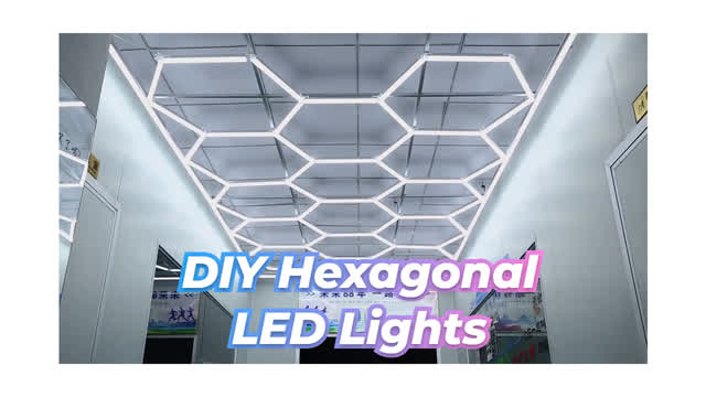 are you ready to DIY Hexagonal LED Lights? heres how