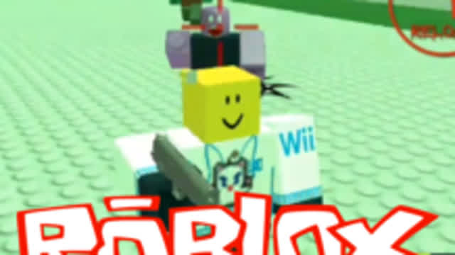 ESCAPE ZOMBIES IN ROBLOX?!!