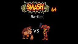 Super Smash Bros 64 Battles #128: Donkey Kong vs Samus