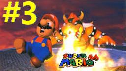 Let´s Play Super Mario 64 ( 100% Deutsch ) - Teil 3 Mario der Überflieger!