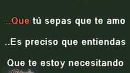CARDENALES DE NUEVO LEON NECESITO DECIRTELO KARAOKE LETRA 1