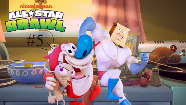 Lets Play Nickelodeon All-Star Brawl #5: Two Eediots and Some Powdered Toast