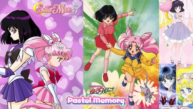 [Bishoujo Senshi Sailor Moon S] ChibiUsa X Hotaru AMV - Pastel Memory [Reupload]