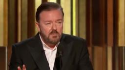 Ricky Gervais at the Golden Globes 2020 - All of his bits chained