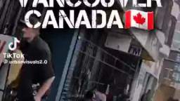 This is what a walk around Vancouver looks like. And this is a typical picture for both the USA and 