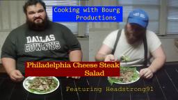 Cooking with Bourg Productions- Philadelphia Cheese Steak salad