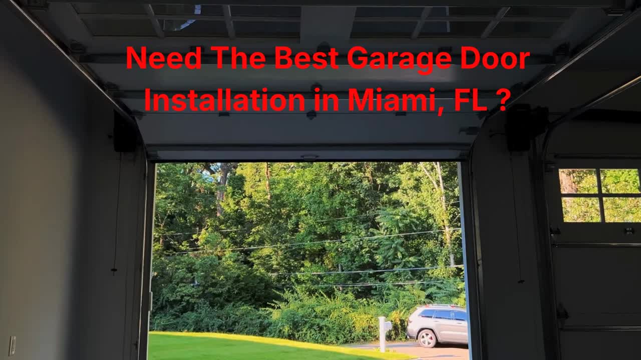 B.A. Garage Doors Installation in Miami | 33155
