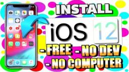 How To INSTALL iOS 12 Beta on iPhone, iPad, iPod for FREE - (NO COMPUTER - NO DEV ACCOUNT)
