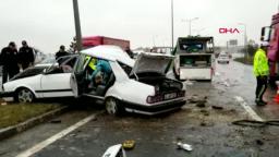 Kütahya Trafik Kazası 1 Ölü Kamil Sırlı, Sabri Pehlivan