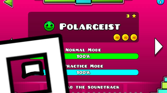Geometry Dash - Polargeist all coins