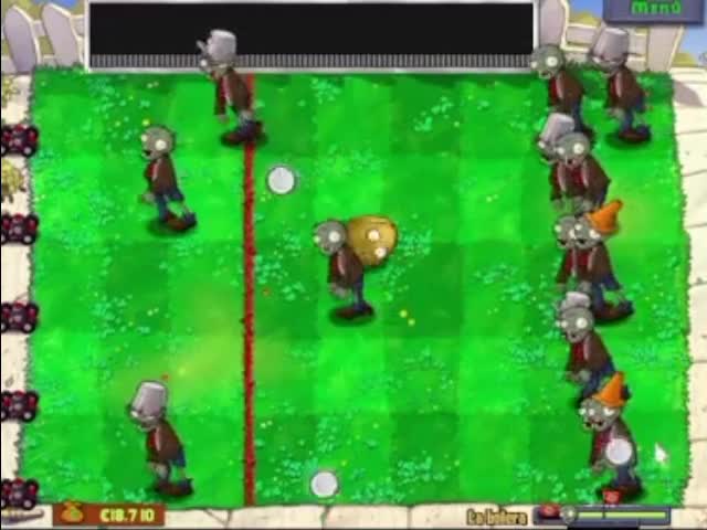 Plantas contra zombies - la bolera