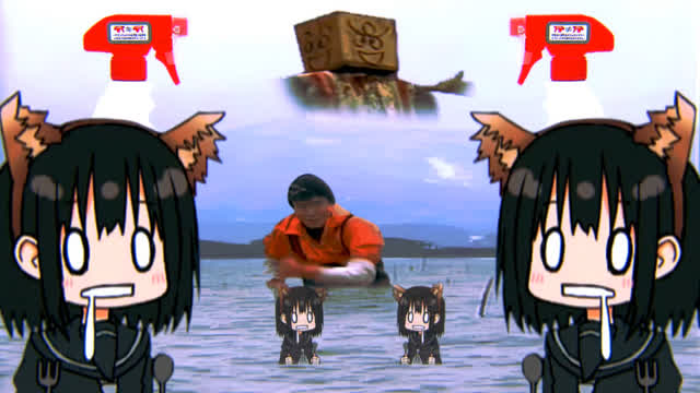 A bunch of oldies rises in the blue sky