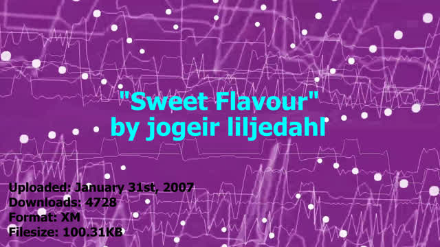"Sweet Flavour" by jogeir-liljedahl - January 31st, 2007 | Available on modarchive.org