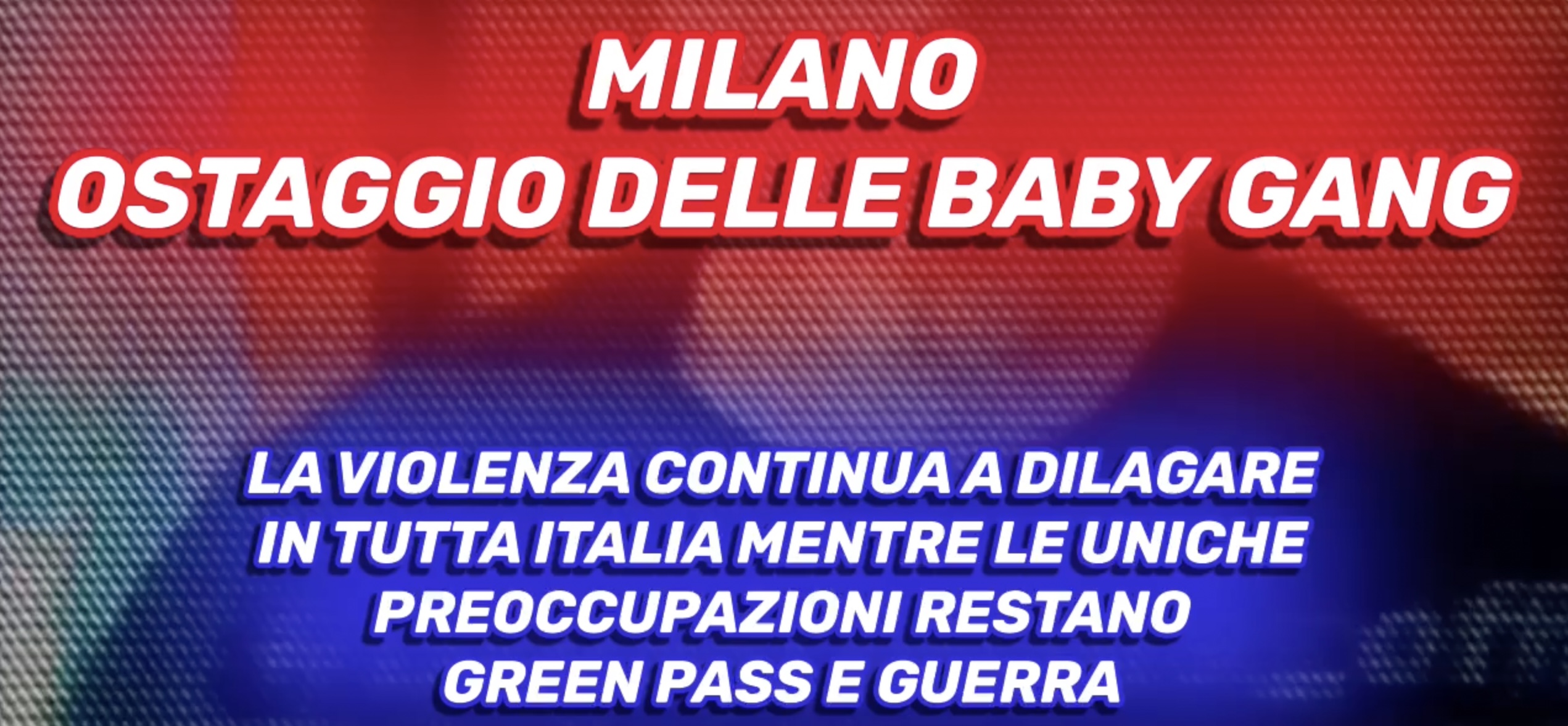 Milano Ostaggio delle Baby Gang