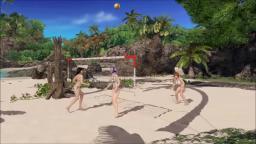Dead or Alive Xtreme 3 - Volleyball Match - PS4 Gameplay