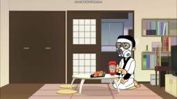 dari attempts to put ketchup onto sushi and he gets killed by the FBI