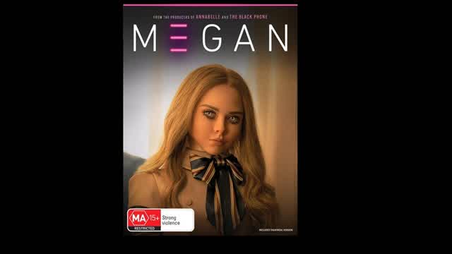 Opening to M3GAN Australian DVD