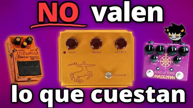 ¿Porque los PEDALES de guitarra estan tan CAROS?