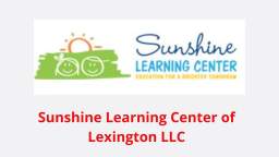 Sunshine Learning Center of Lexington LLC | Best Learning Center in NYC