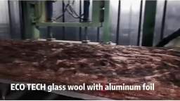 【UET】Glass Wool Insulation Blanket/ Eco Glass Wool production