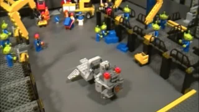 Lego Vulture Instructions (part 1 of 2) Starcraft II Terran