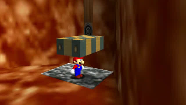 mario got squished XD