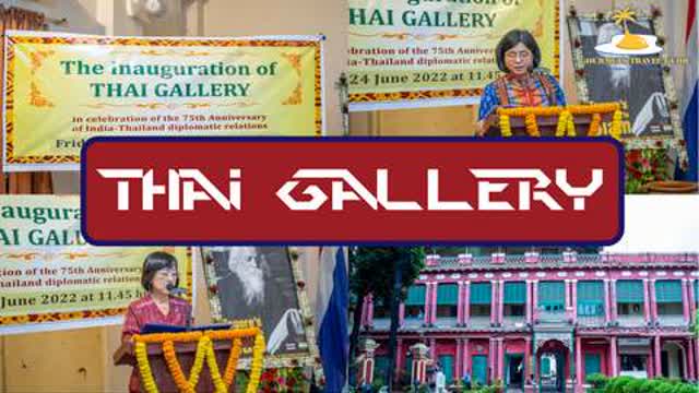 Inauguration of Thai Gallery at Rabindra Bharati Museum, Jorasanko Thakur Bari
