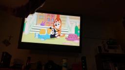 Mr. Horns watches bluey