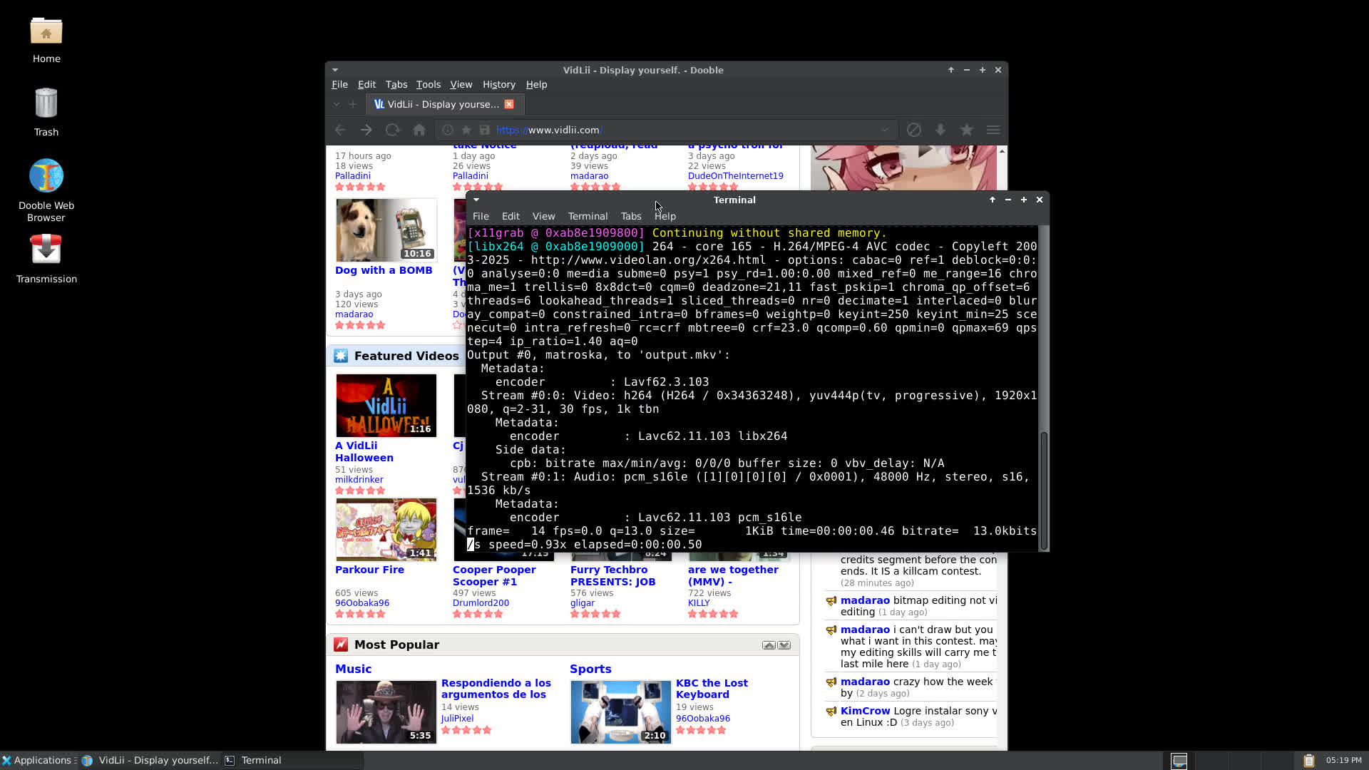 Dooble web for OpenBSD