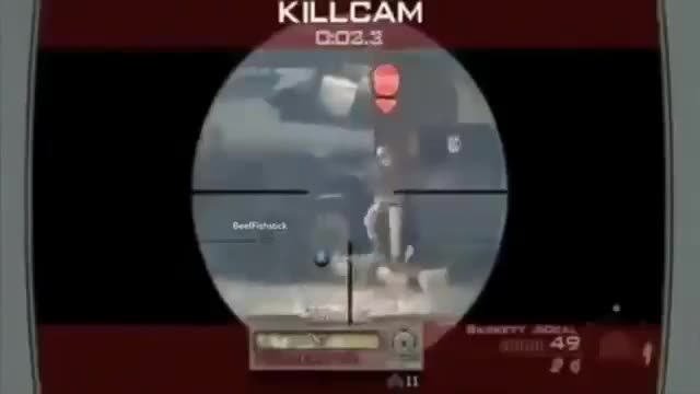 Peter Griffin plays MW2 on console