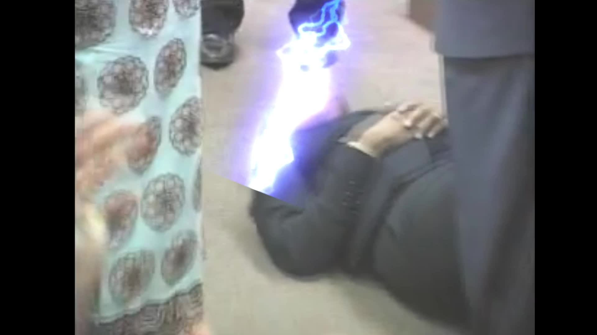 Bishop turns into a super saiyan
