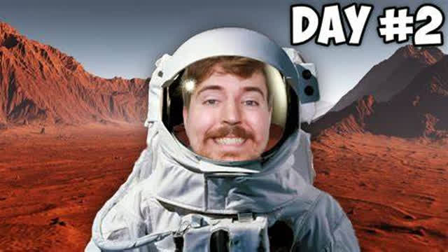 Mrbeast on mars 7days