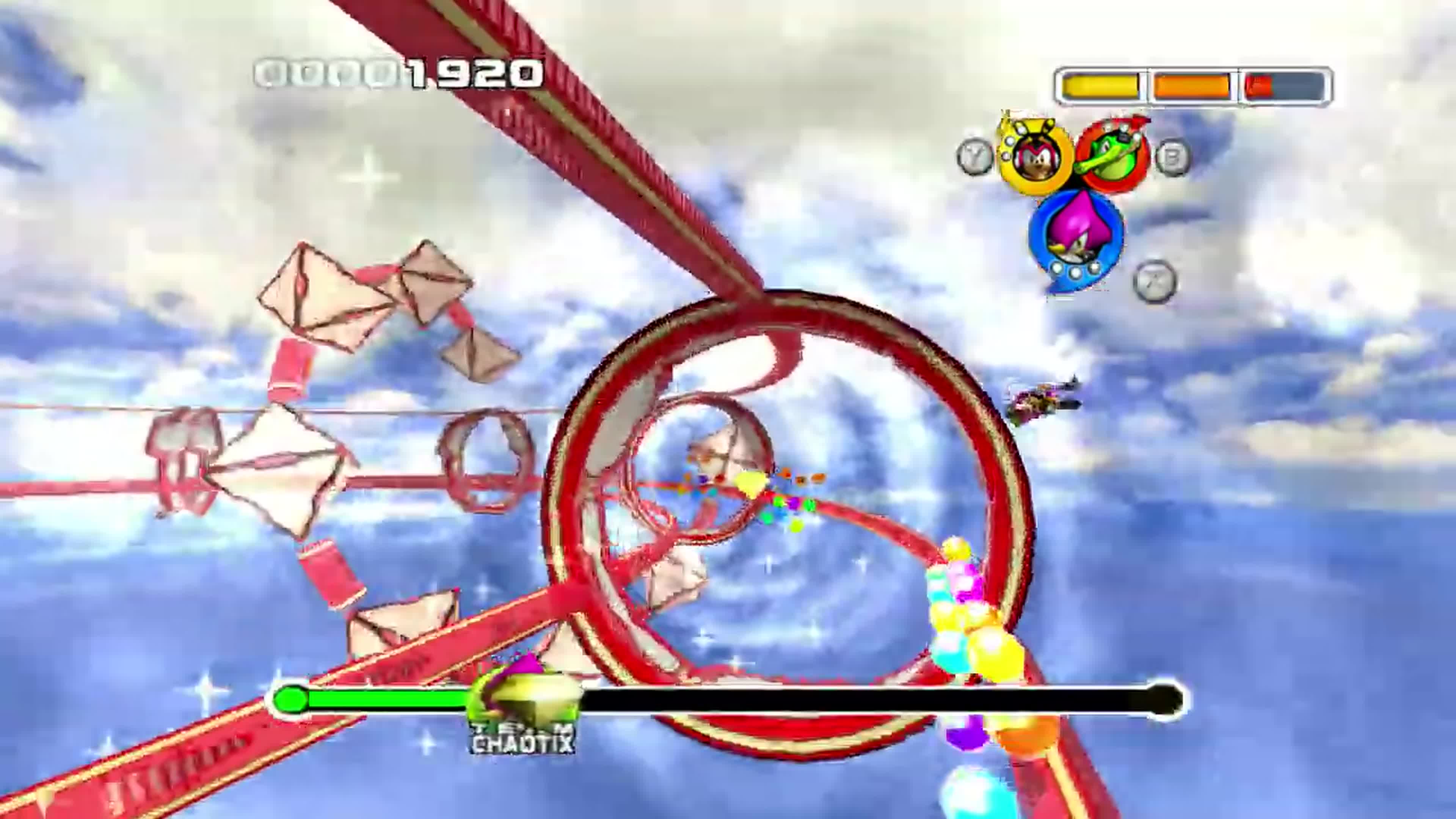 Special Stage Act 3 Team Chaotix Emerald Challenge
