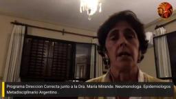 Dra Maria Mirande que produce el SARSCOV 2 en los pulmones - Parte 1
