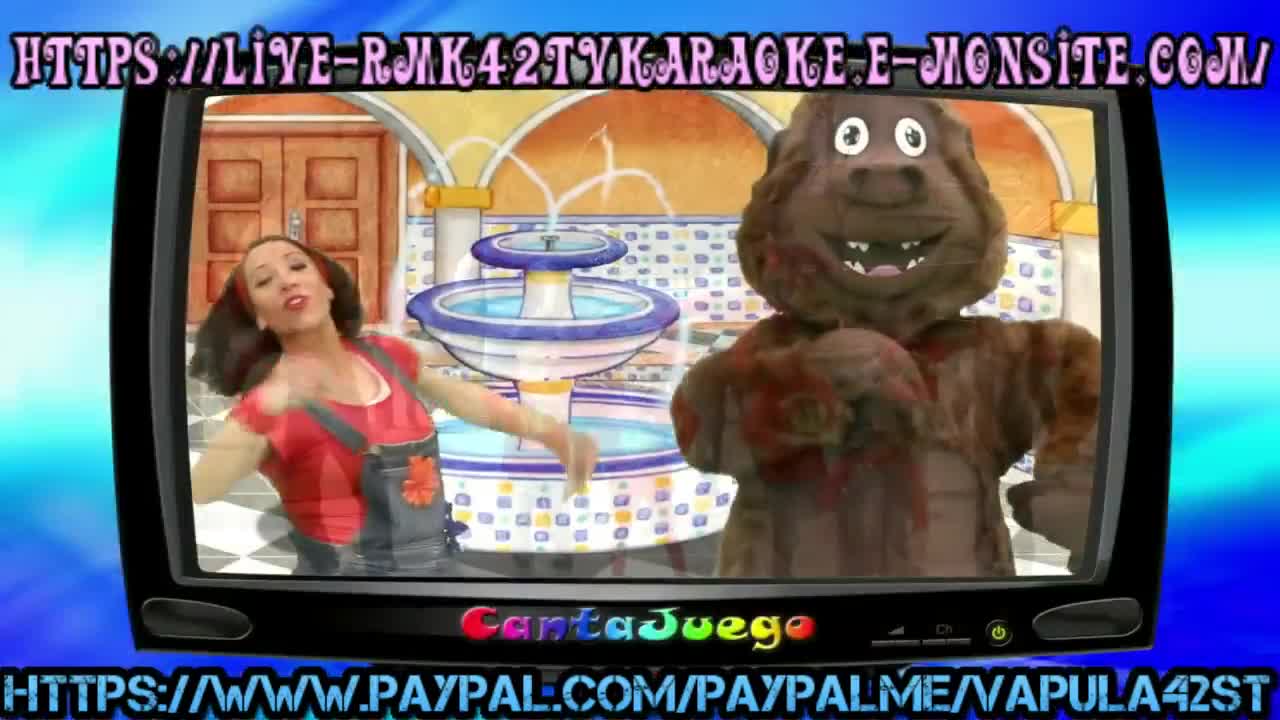 CantaJuego - El Baile del Gorila  clip+karaoke  dj Mr. Mac 2025 rmk42tvkaraoke