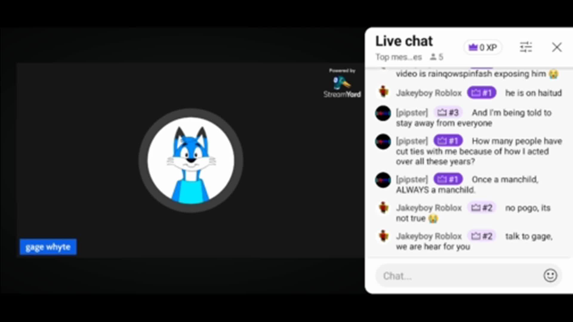 gage whyte - streaming again (9-4-25) (part 1)