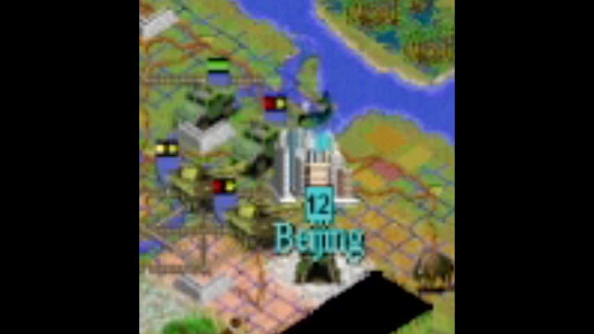 civ2 taking over the last cities of china