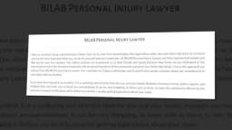 Injury Lawyer Lethbridge - BILAB Personal Injury Lawyer (587) 813-0567