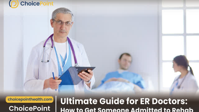 Ultimate Guide For ER Doctors: How To Get Someone Admitted To Rehab