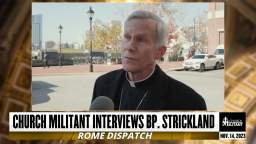 Bp. Strickland Gives Spiritual Direction to Catholics — Rome Dispatch