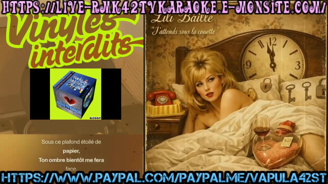 J’attends sous la couette – Lili Bâille (1963) Remix dj Mr. Mac 2026 rmk42tvkaraoke