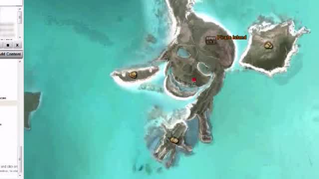 How to Find the PIRATE ISLAND on google earth [2008]