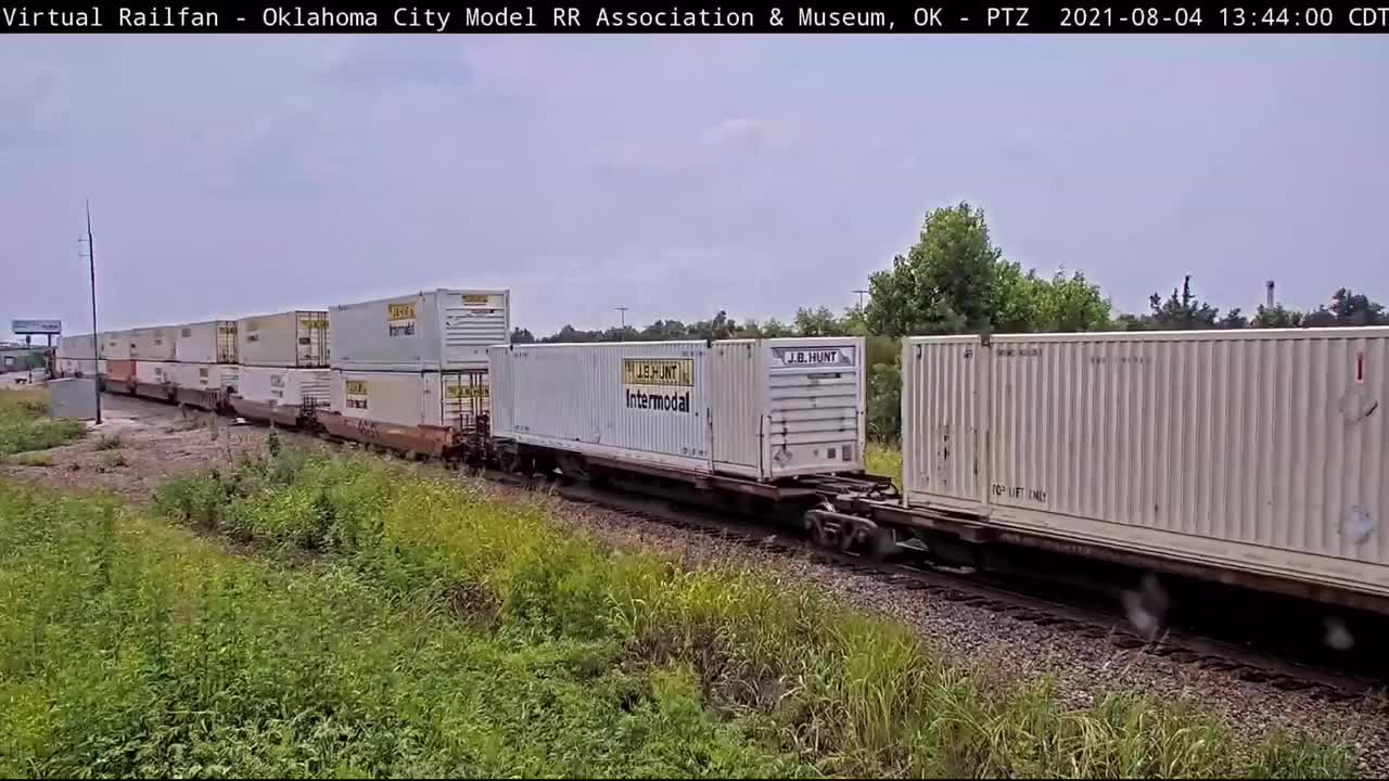 Railfanning in Oklahoma City, OK (8/4/2021) (Missing Part) Ft. Virtual Railfan, NOT MINE)