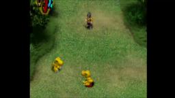 Digimon World - Training/Battle - PS1 Gameplay