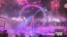Feliz Año Nuevo Londres/La Gran Betraña/Inglaterra/Reino Unido